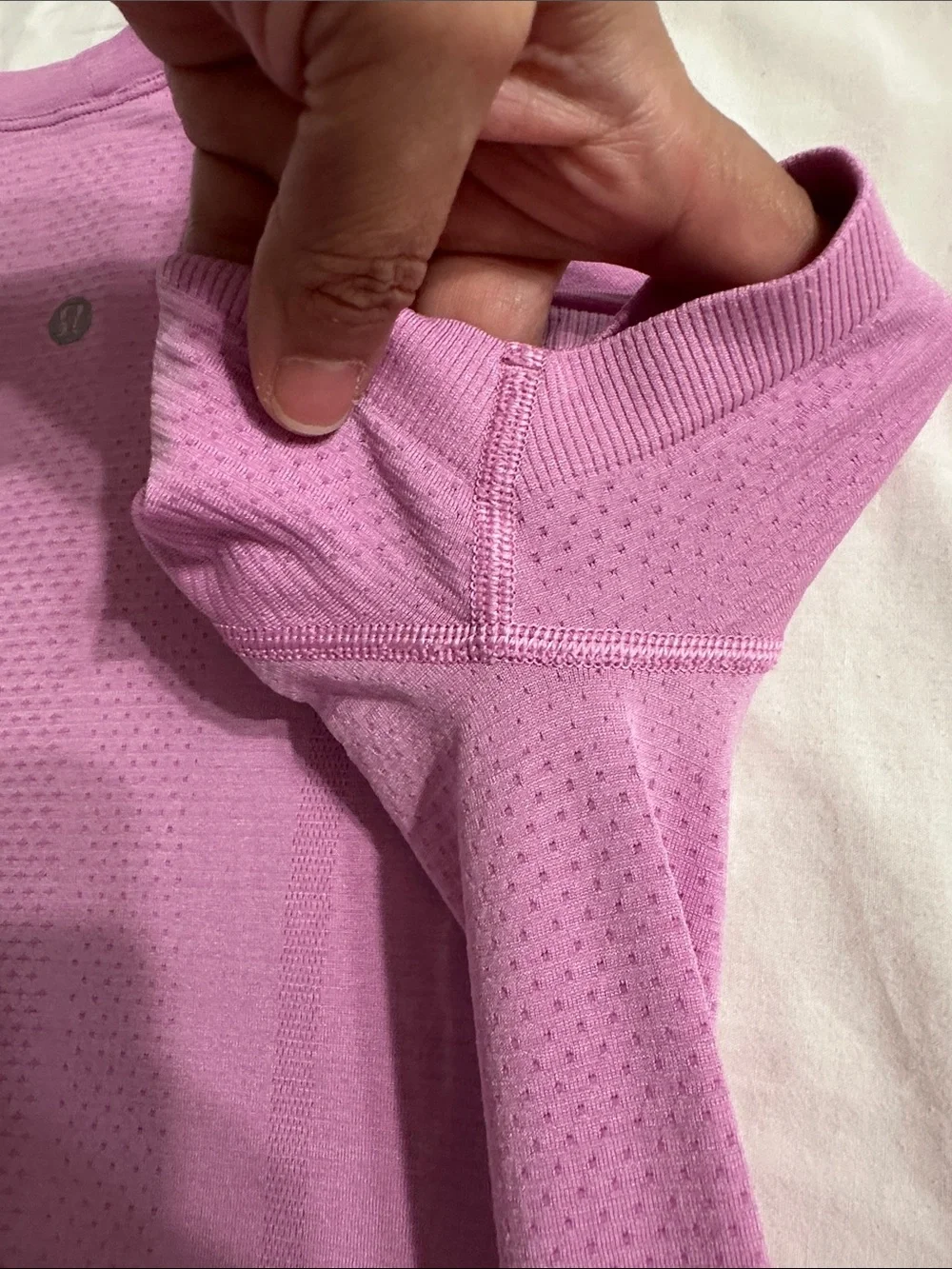 lululemon athletica Swiftly Tech Short Sleeve, long in Purple pink - 4